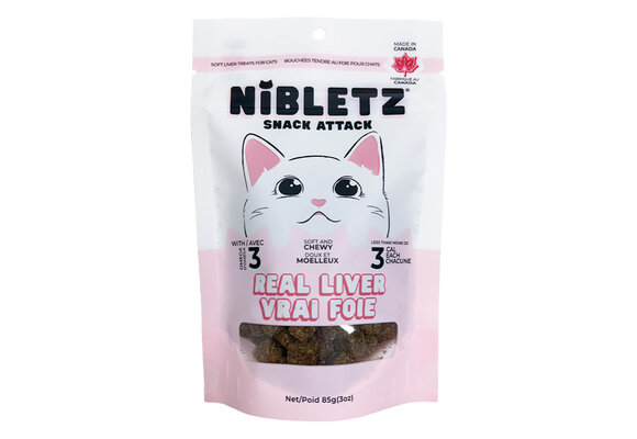 Nibletz Cat Semi-Moist Treats Liver 85g