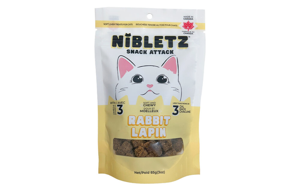 Nibletz Cat Semi-Moist Treats Rabbit 85g