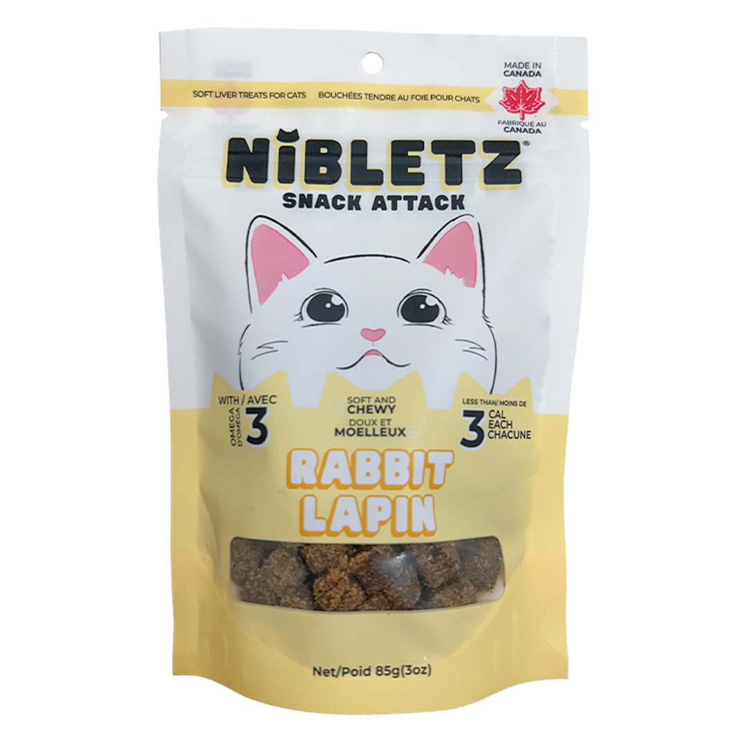 Nibletz Cat Semi-Moist Treats Rabbit 85g