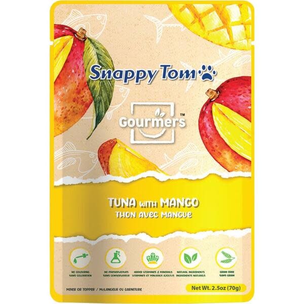 #Snappy Tom Gourmers Tuna with Mango 70g Pouch (12cs)