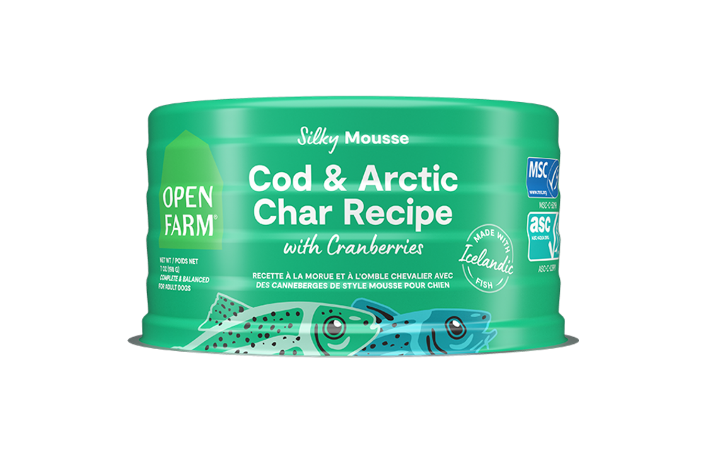 Open Farm Dog Cod & Arctic Char with Cranberries 7oz
