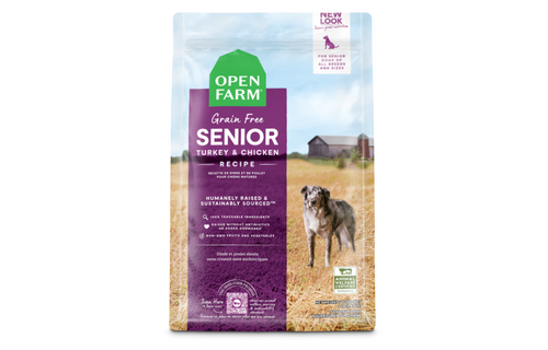 Open Farm Dog Grain-Free Turkey & Chicken Senior 4lb