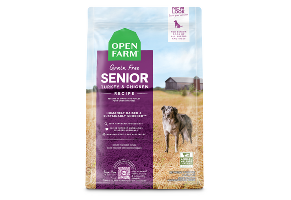 Open Farm Dog Grain-Free Turkey & Chicken Senior 4lb