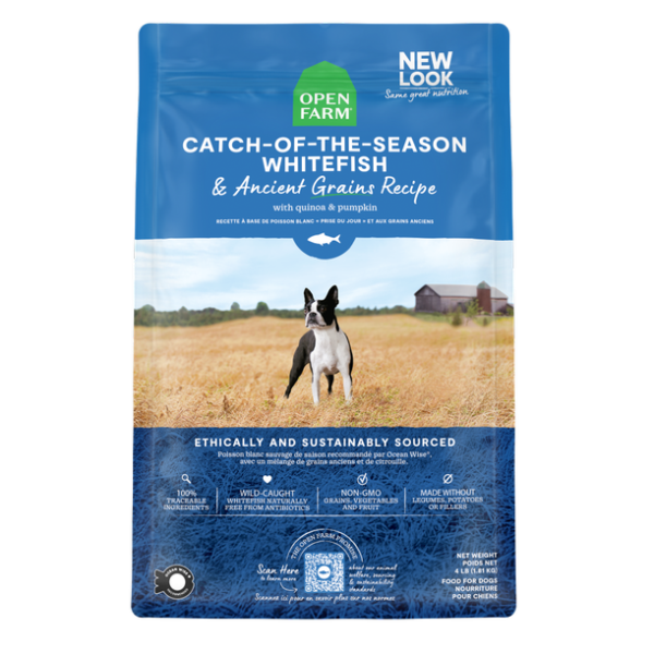Open Farm Dog Ancient Grains Whitefish 22lb