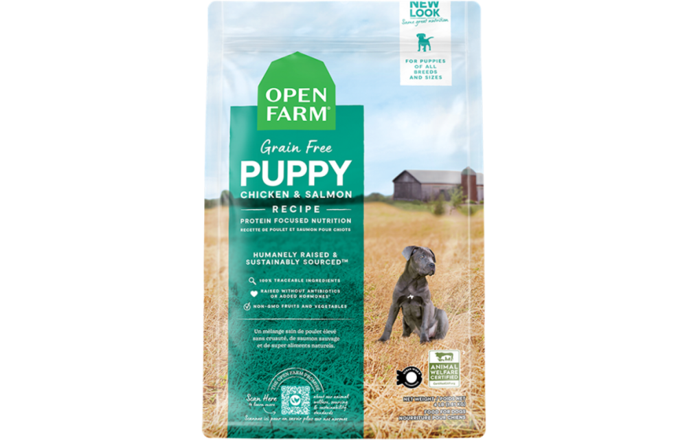 Open Farm Dog Grain-Free Chicken & Salmon Puppy 22Lb