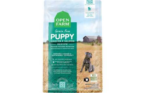 Open Farm Dog Grain-Free Chicken & Salmon Puppy 22Lb