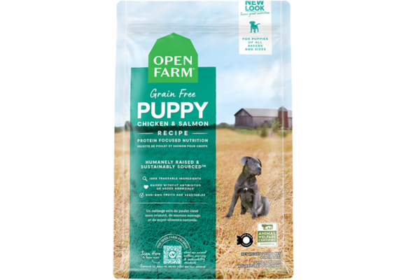 Open Farm Dog Grain-Free Chicken & Salmon Puppy 22Lb