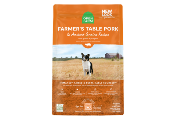 Open Farm Dog Ancient Grains Pork 22lb