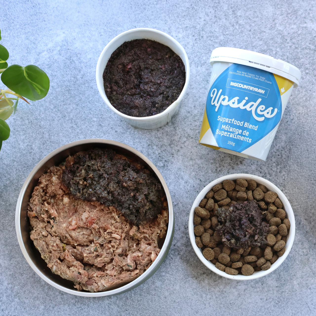 BCR Upsides Superfood Blend-Greens, Berries & Bone Broth 350g