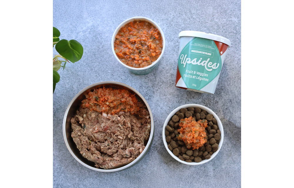 BCR Upsides Fruits & Veg Energy & Fiber Support 350g