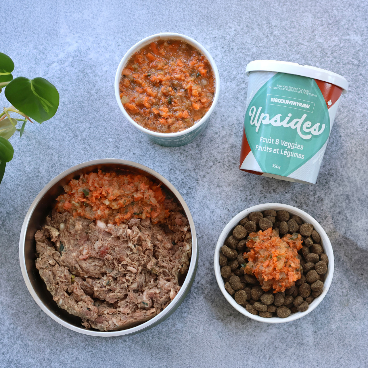 BCR Upsides Fruits & Veg Energy & Fiber Support 350g