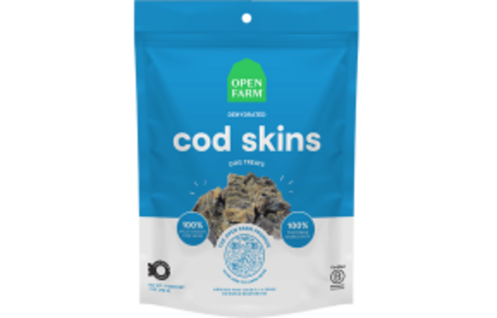 Open Farm Cod Skin Treats 7oz