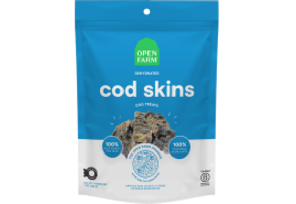Open Farm Cod Skin Treats 7oz