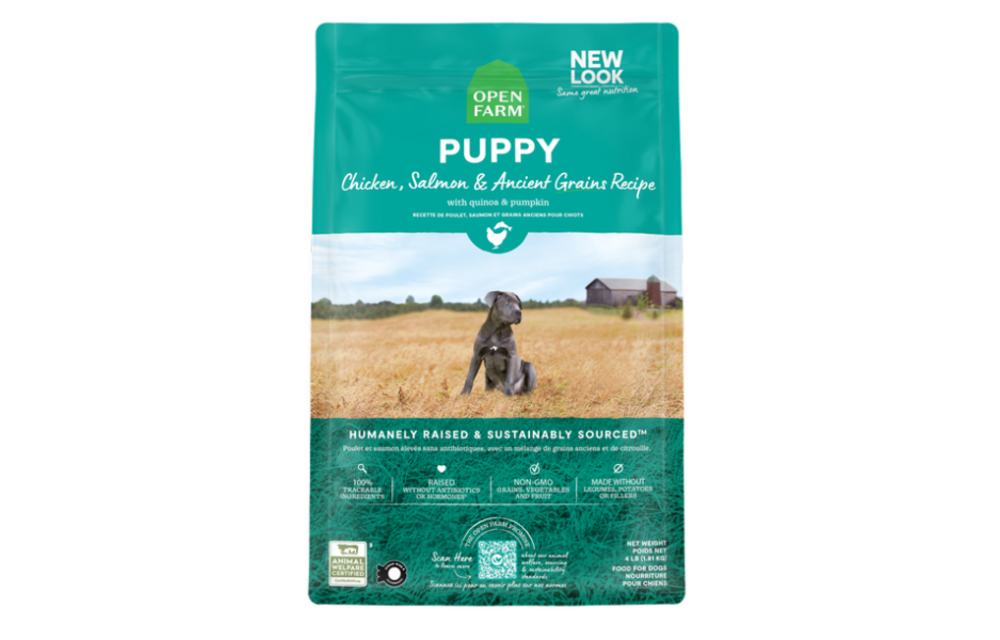 Open Farm Dog Ancient Grains Chicken & Salmon Puppy 4lb