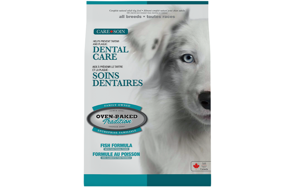 Oven-Baked Tradition Dog Dental Care Adult Fish 4Lb