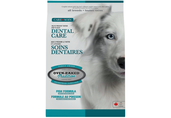 Oven-Baked Tradition Dog Dental Care Adult Fish 4Lb