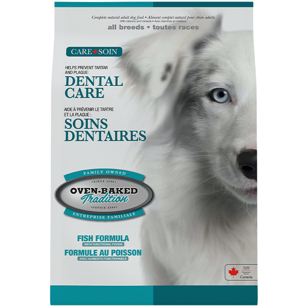Oven-Baked Tradition Dog Dental Care Adult Fish 4Lb
