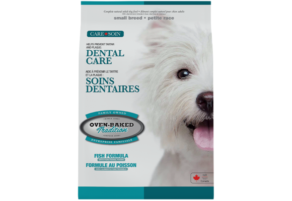 Oven-Baked Tradition Dog Dental Care Small Breed Adult Fish 4Lb