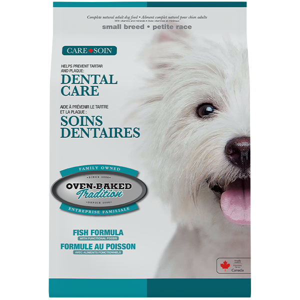 Oven-Baked Tradition Dog Dental Care Small Breed Adult Fish 4Lb