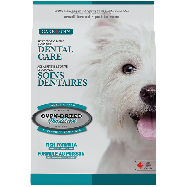 Oven-Baked Tradition Dog Dental Care Small Breed Adult Fish 4Lb