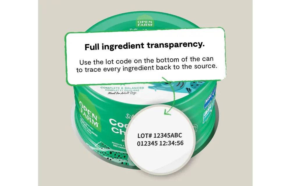 Open Farm Dog Cod & Arctic Char with Cranberries 7oz