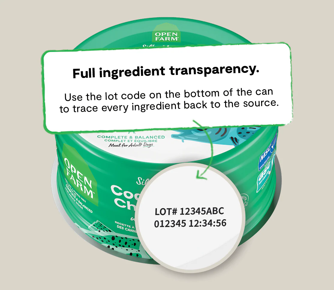 Open Farm Dog Cod & Arctic Char with Cranberries 7oz