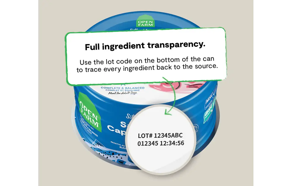 Open Farm Dog Salmon & Capelin w/Kelp 7oz