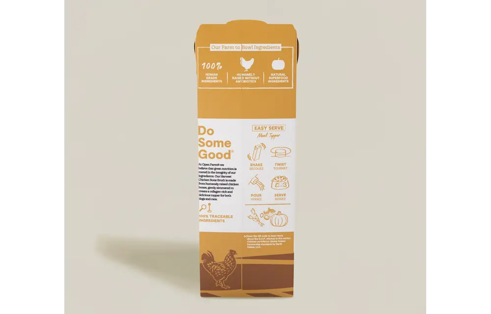 Open Farm Bone Broth - Chicken 33.8oz