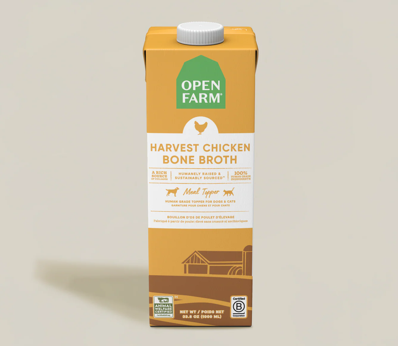 Open Farm Bone Broth - Chicken 33.8oz