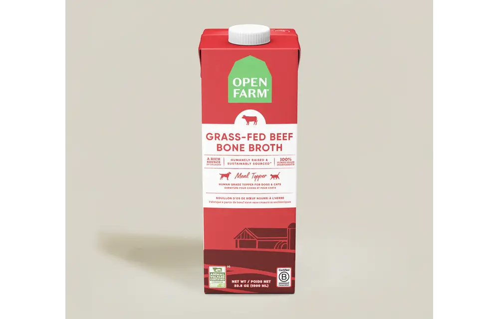 Open Farm Bone Broth - Beef 33.8oz