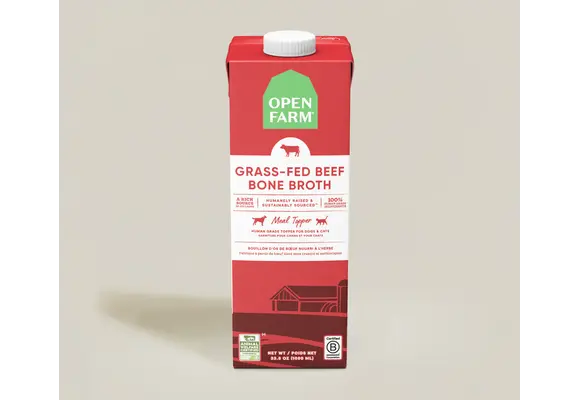 Open Farm Bone Broth - Beef 33.8oz