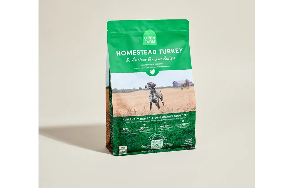 Open Farm Dog Ancient Grains Turkey 4lb