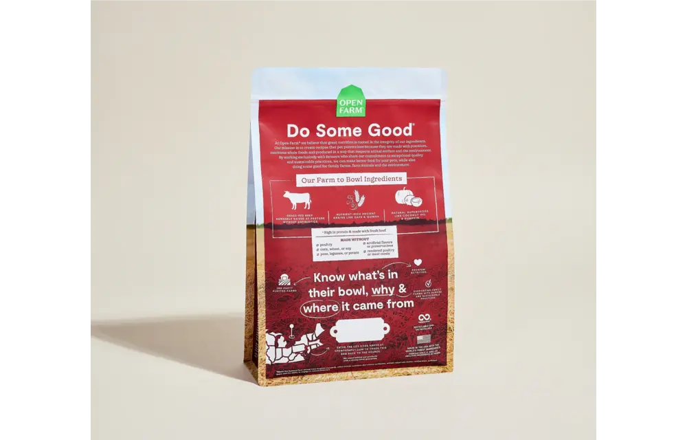 Open Farm Dog Ancient Grains Beef 4lb