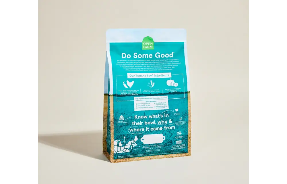 Open Farm Dog Ancient Grains Chicken & Salmon Puppy 22lb