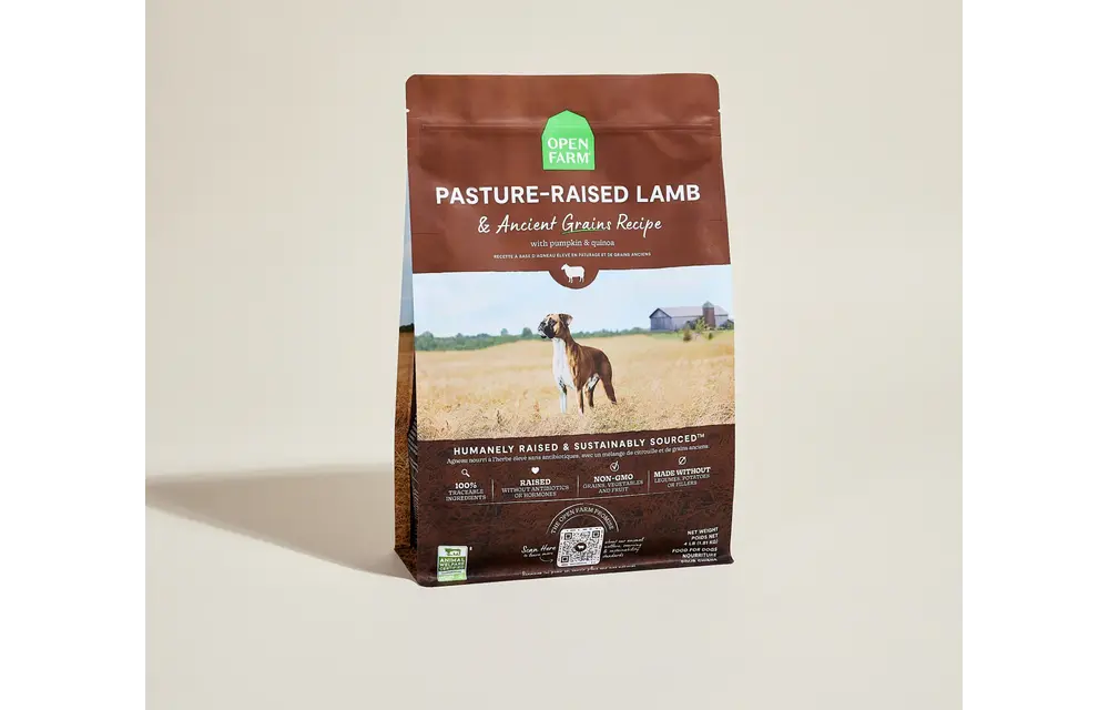 Open Farm Dog Ancient Grains Lamb 22lb