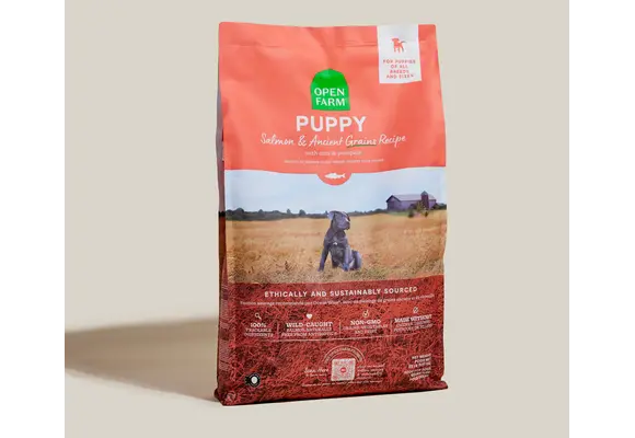 Open Farm Dog Ancient Grains Salmon Puppy 4lb