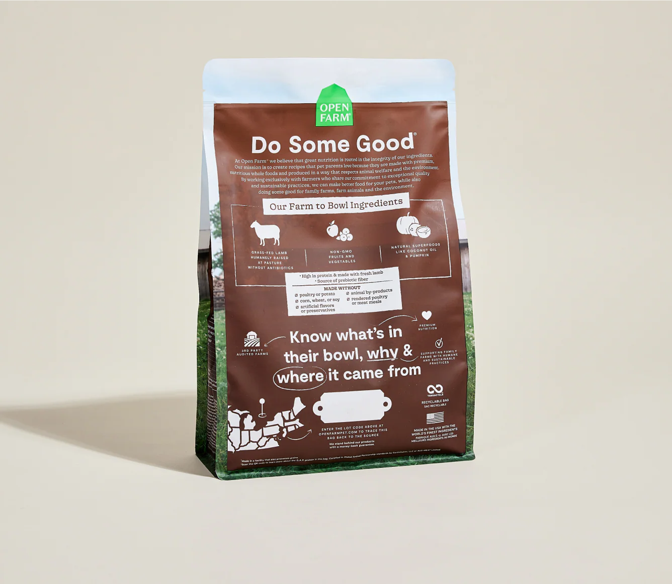 Open Farm Cat Grain-Free Lamb 4lb