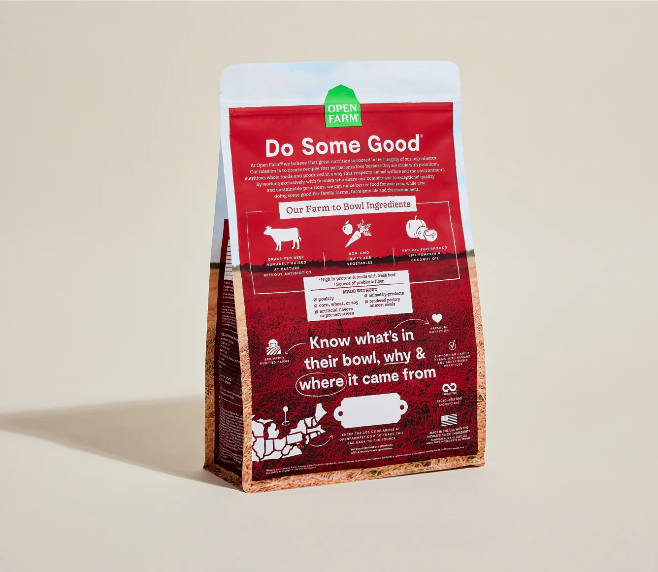 Open Farm Dog Grain-Free Beef 4Lb