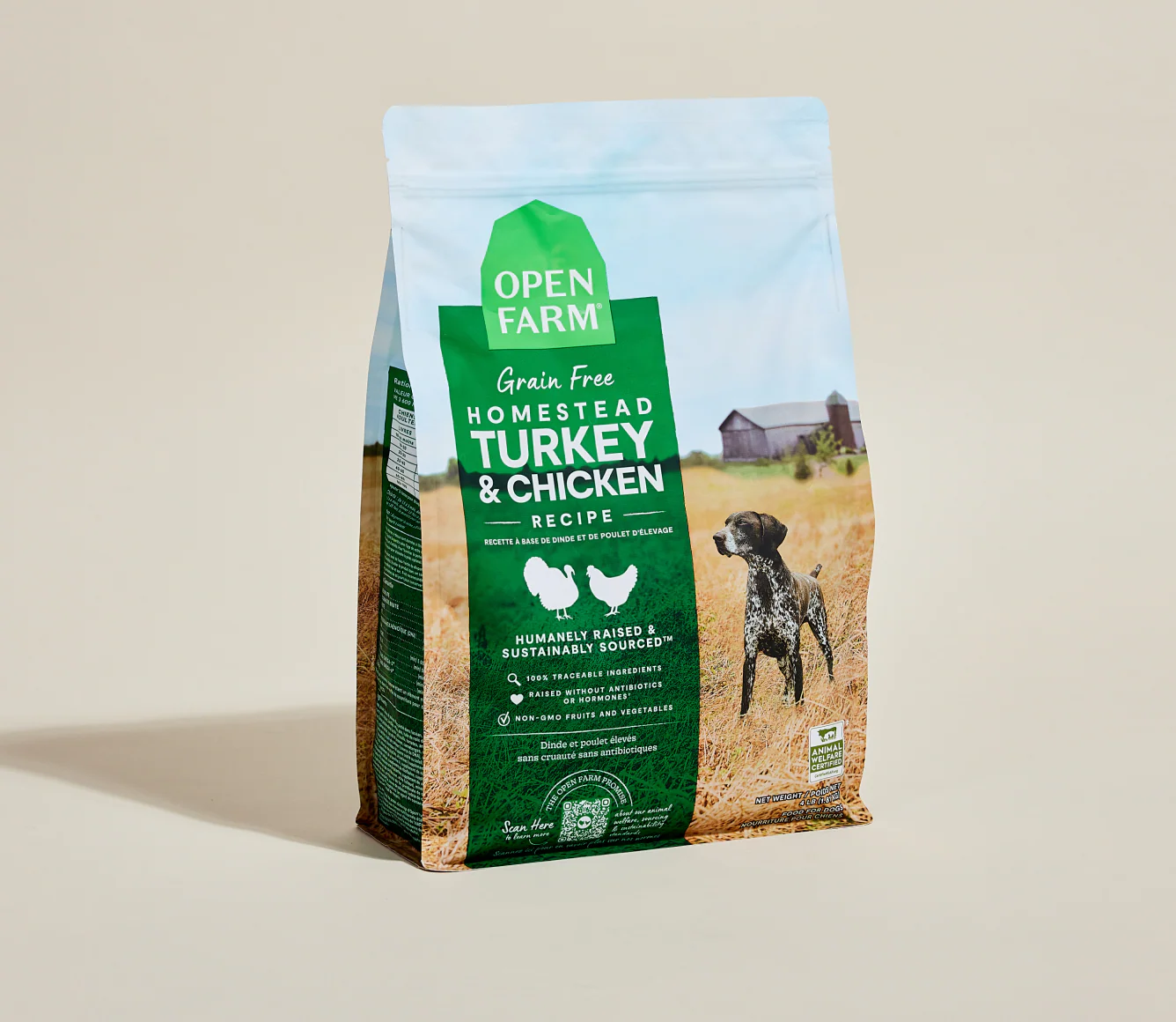 Open Farm Dog Grain-Free Turkey & Chicken 4Lb