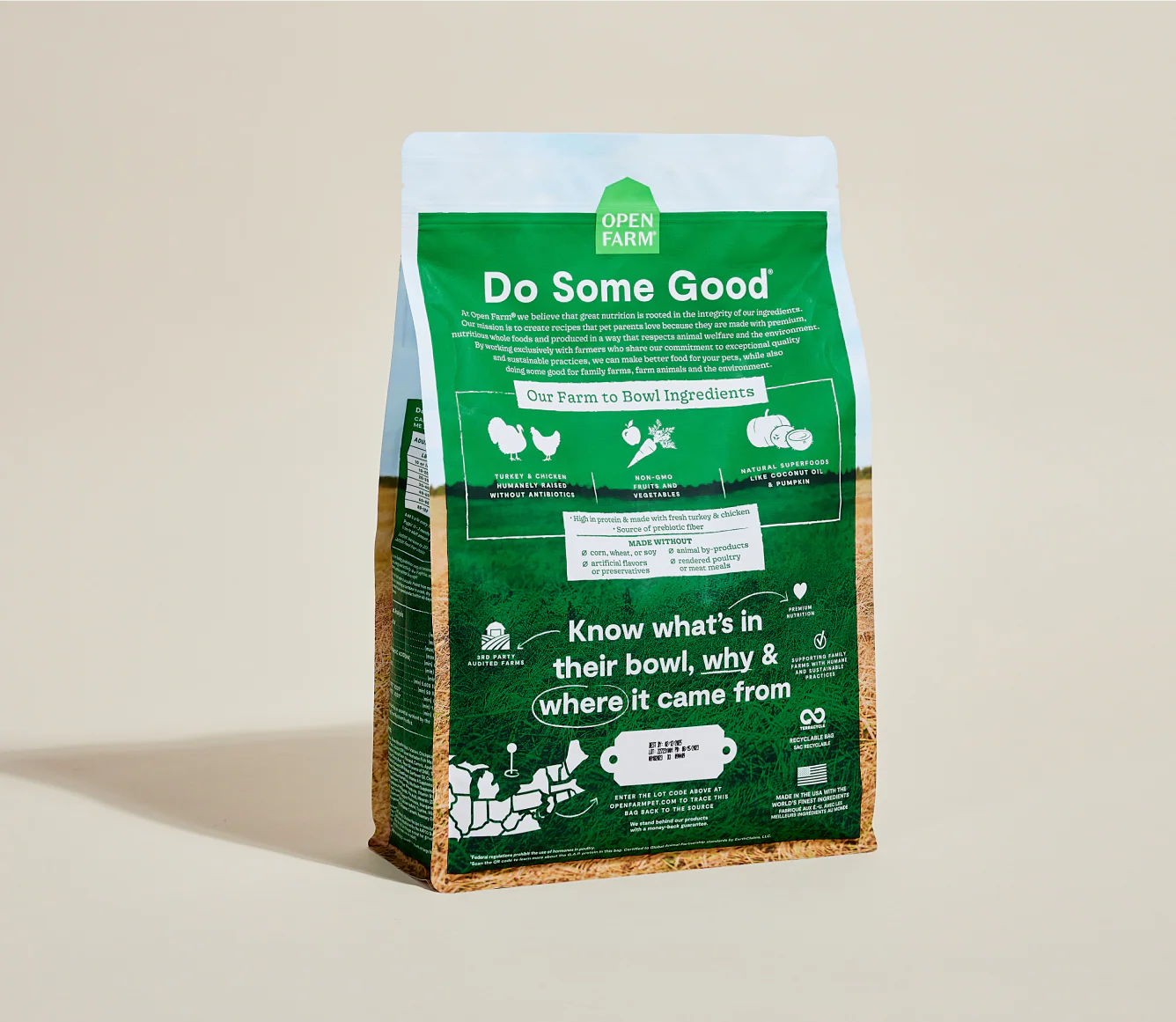 Open Farm Dog Grain-Free Turkey & Chicken 4Lb