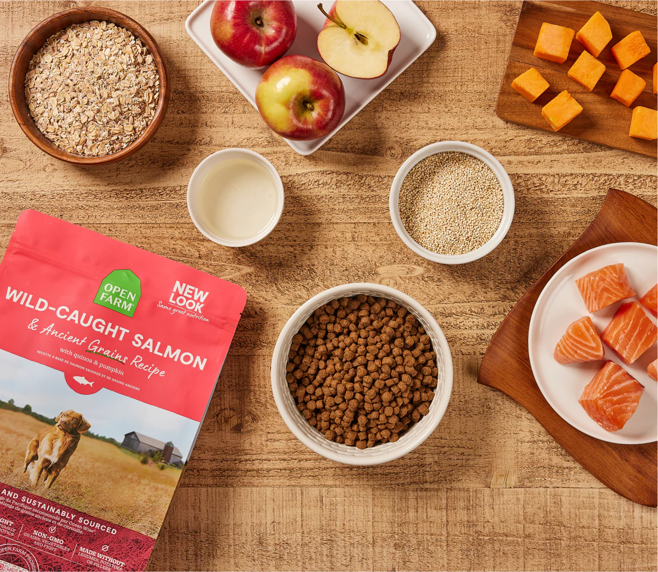 Open Farm Dog Ancient Grains Salmon 4lb