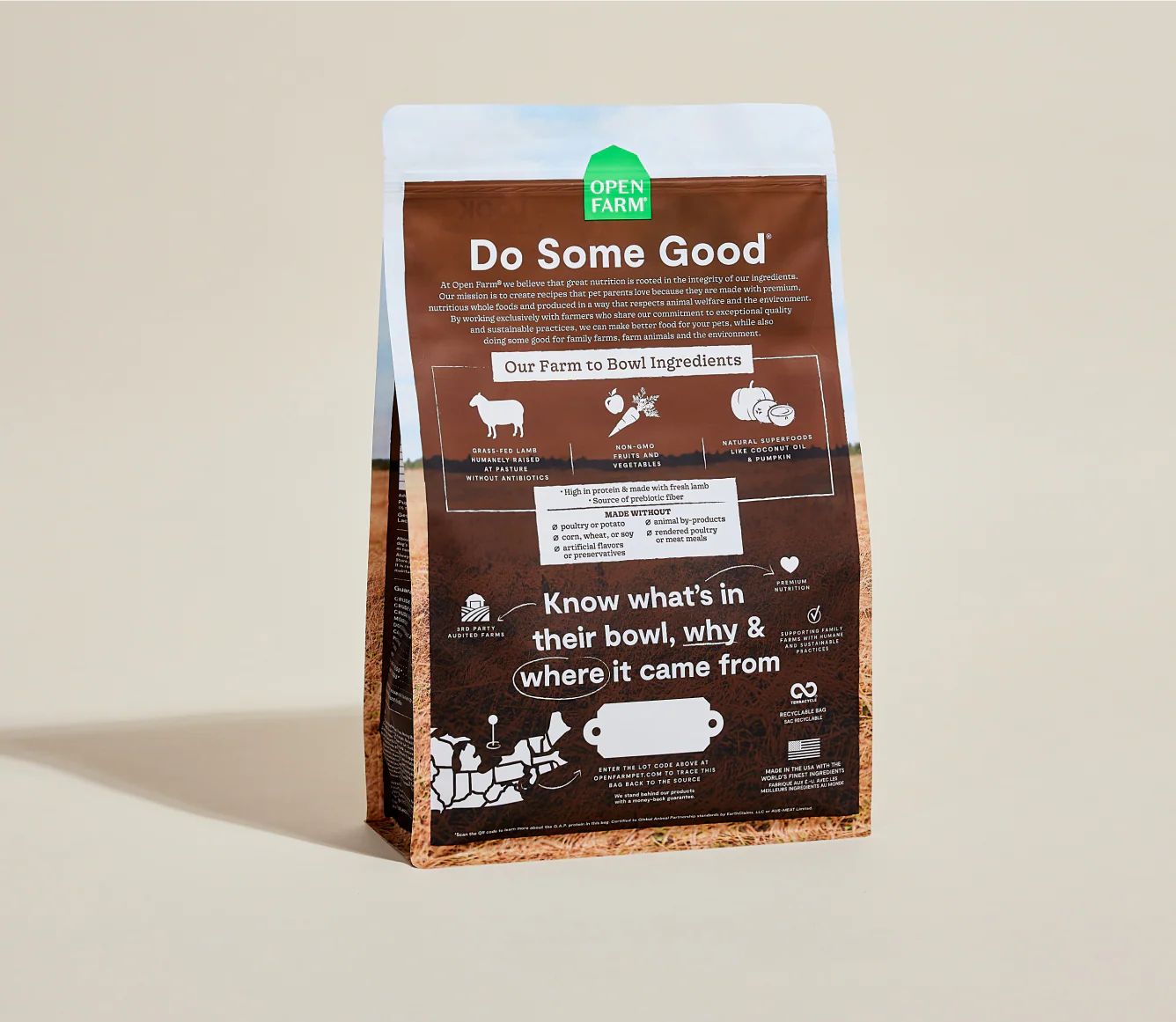 Open Farm Dog Grain-Free Lamb 22lb