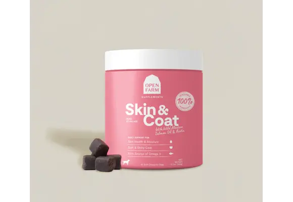 Open Farm Dog Skin & Coat Chews 90ct