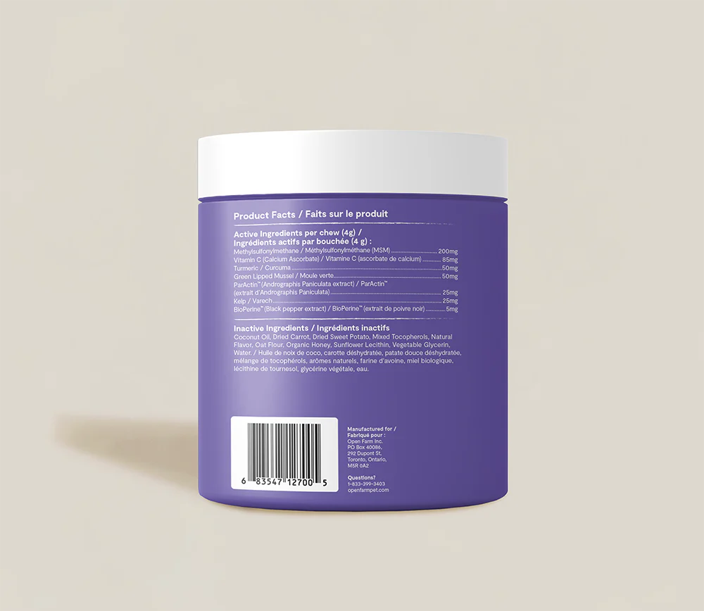 Open Farm Dog Hip & Joint Chews 90ct