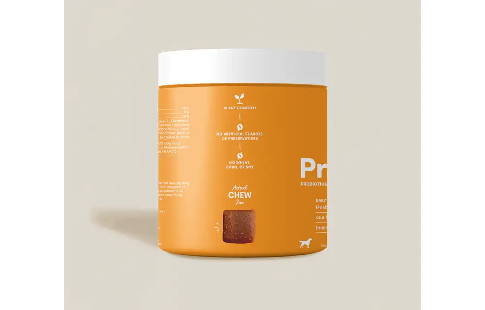 Open Farm Dog Supplement Probiotic Chews 90ct