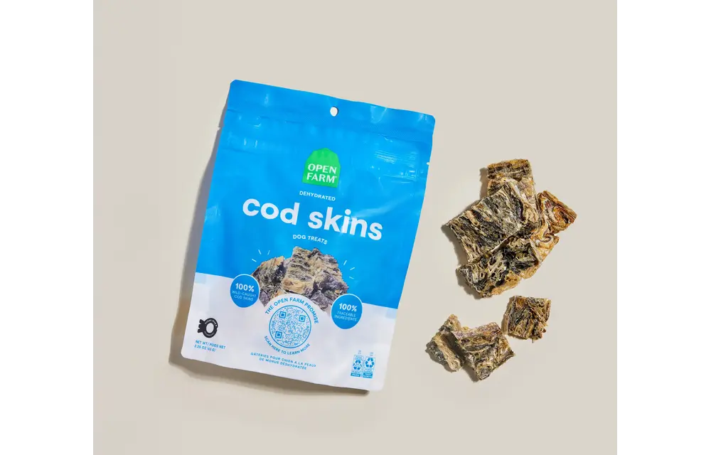 Open Farm Cod Skin Treats 7oz