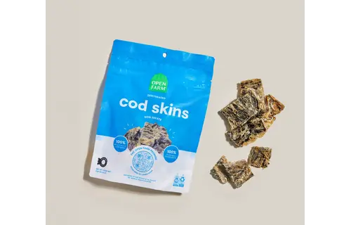 Open Farm Cod Skin Treats 7oz