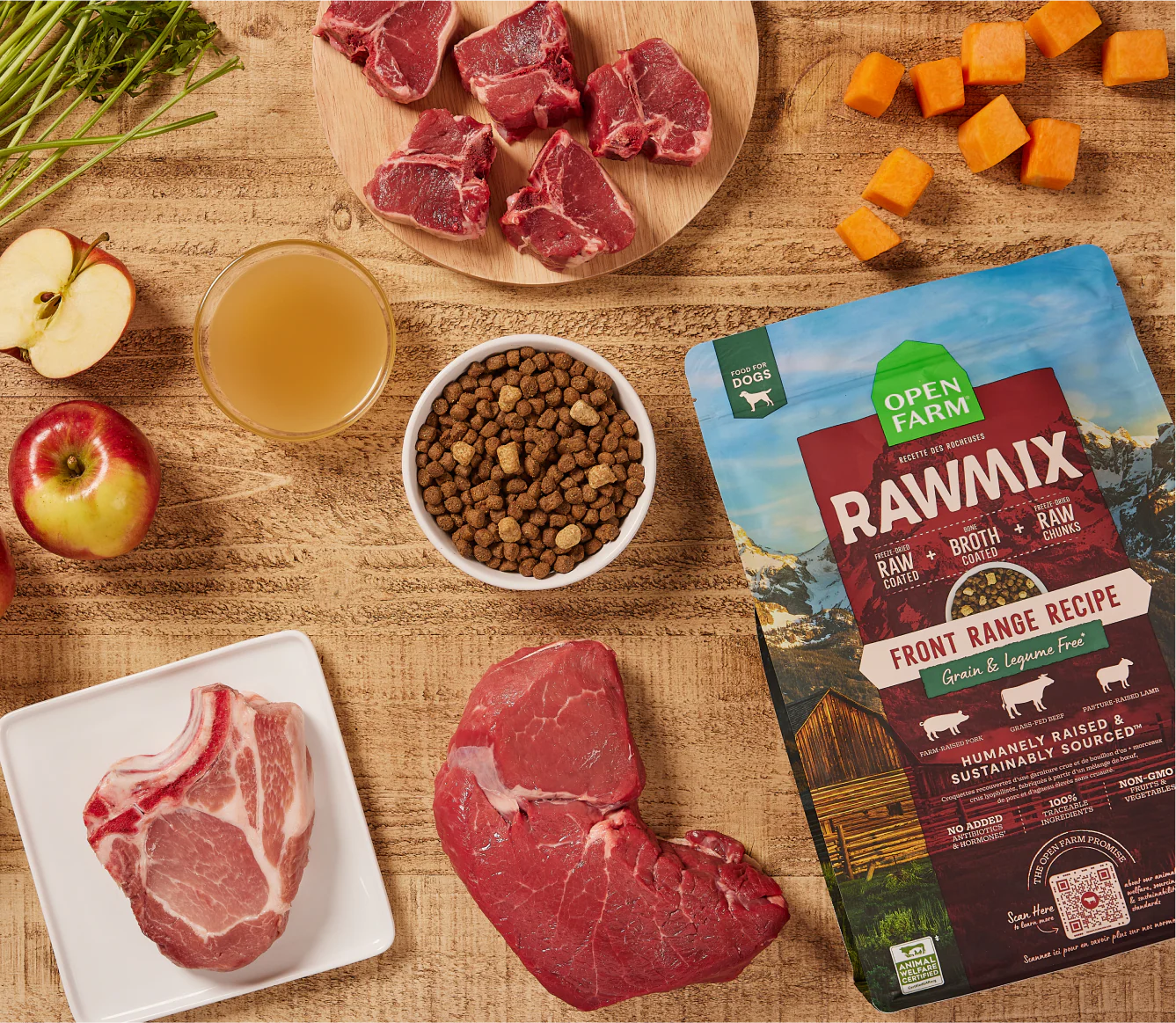 Open Farm Dog RawMix Grain Free Front Range 20lb