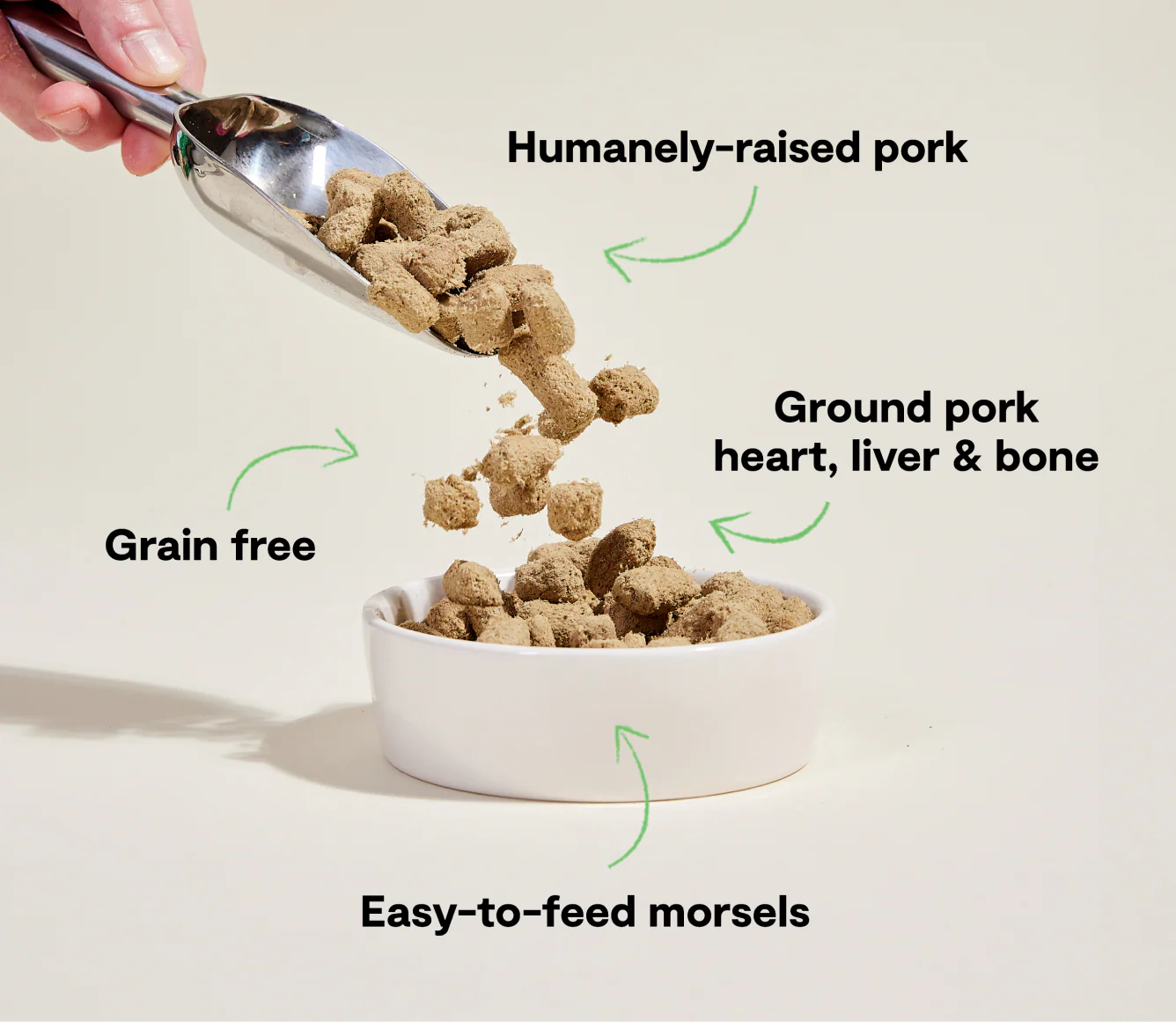 Open Farm Dog Freeze Dried Raw Pork 22oz