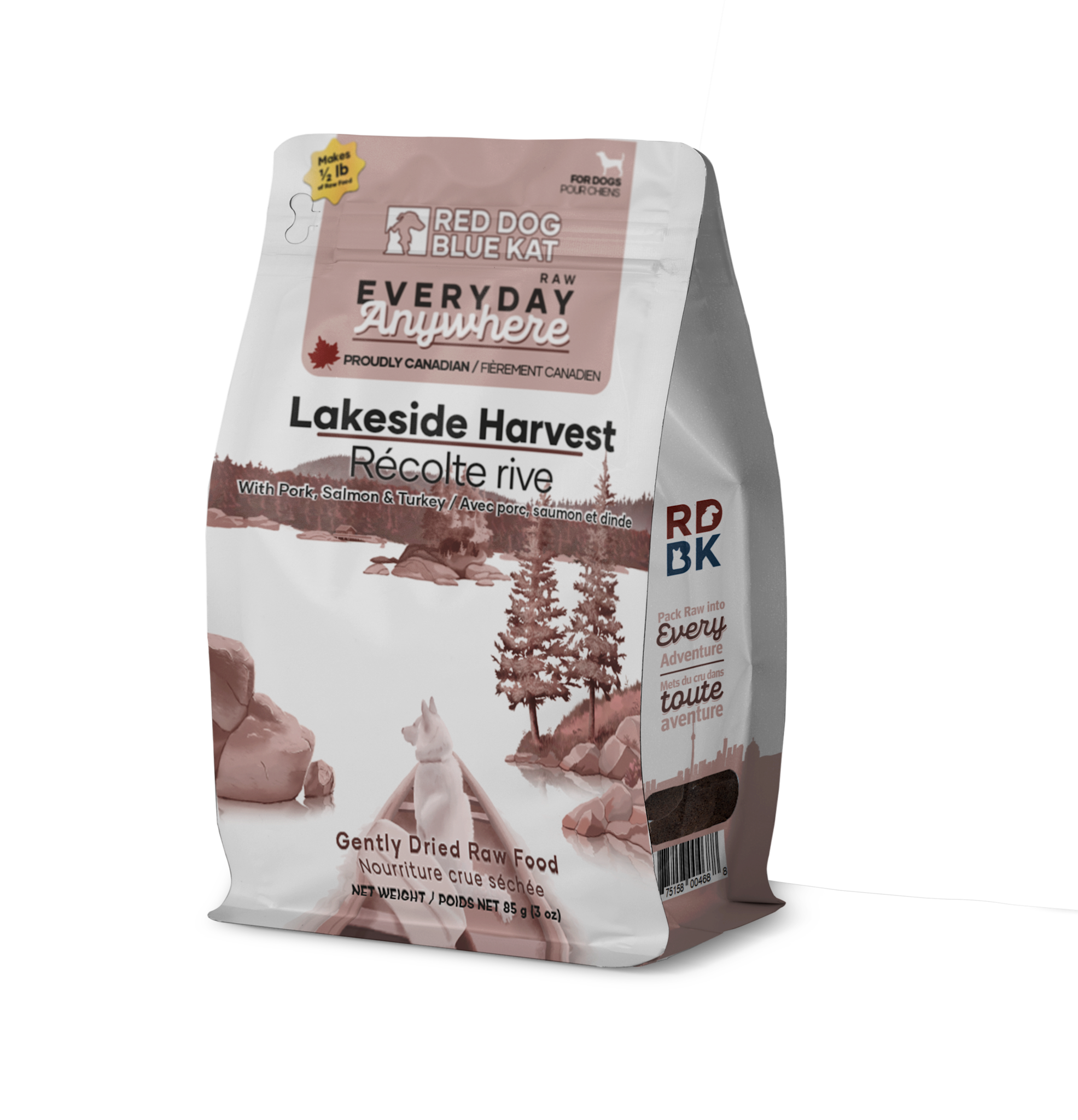 RDBK Everyday Raw Anywhere Lakeside Harvest Dog 85g